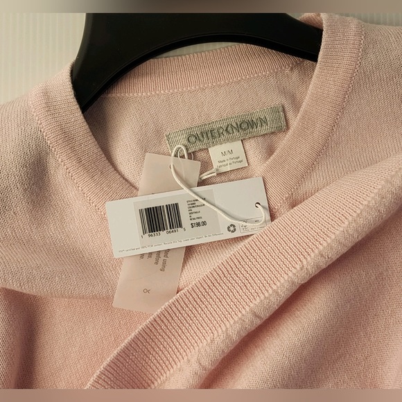 Outerknown 100% Supersoft Wool Palisades Pocket Long Sleeve Crewneck Sweater - Picture 10 of 14